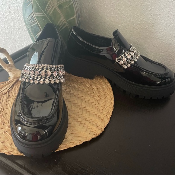 Steve madden maybell platform loafer Clearance